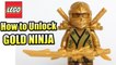 The LEGO Ninjago Movie Videogame - Gold Ninja Unlocked + Gameplay (220 Gold Bricks)