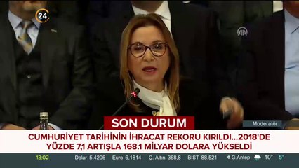 Cumhuriyet tarihinin ihracat rekoru kırıldı