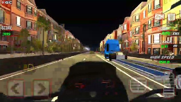 Highway Rider Bike Racing Night Crazy Bike Traffic Race - Android Gameplay FHD #3