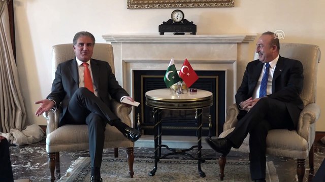 Çavuşoğlu, Pakistan Dışişleri Bakanı Şah Mahmud Kureyşi ile bir araya geldi (2)- ANKARA