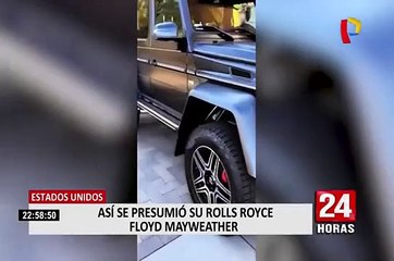 Floyd Mayweather presume los millones que ganó tras pelea