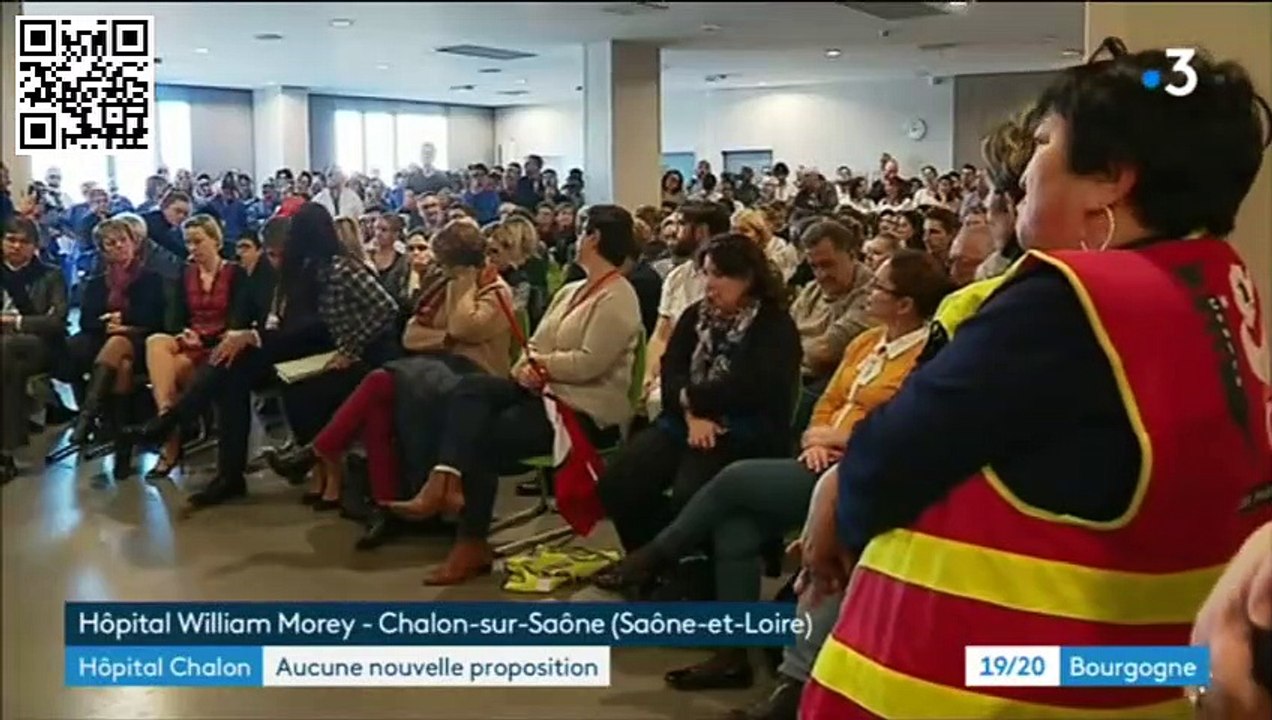 Grêve à l'hôpital de Chalon aucune avancée après la rencontre avec l'ARS