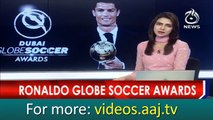 Cristiano Ronaldo globe soccer awards 2019