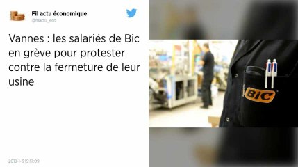 Vannes. Les salariés de Bic menacés de licenciement attendent la direction