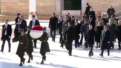 Pakistan Başbakanı İmran Han, Anıtkabir’de