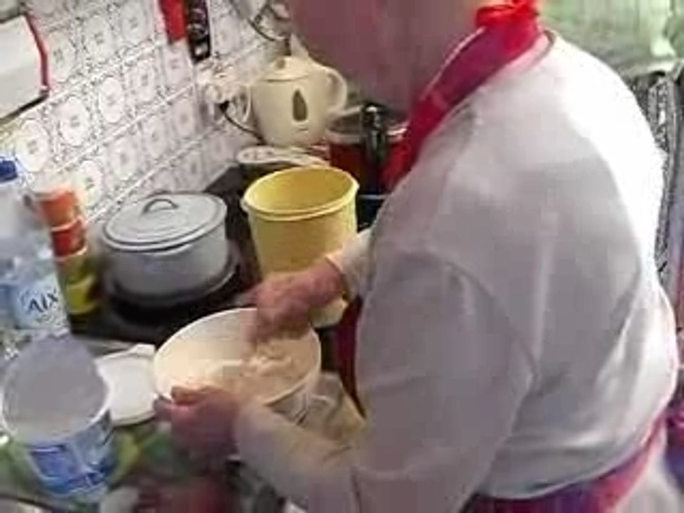 Kluski  Réalisation de la Pâte