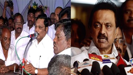திருவாரூர் தொகுதியில் போட்டியிட வேண்டாம்:அழகிரிக்கு போன தூது- வீடியோ