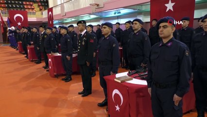 Askerlerin yemin töreninde duygusal anlar yaşandı