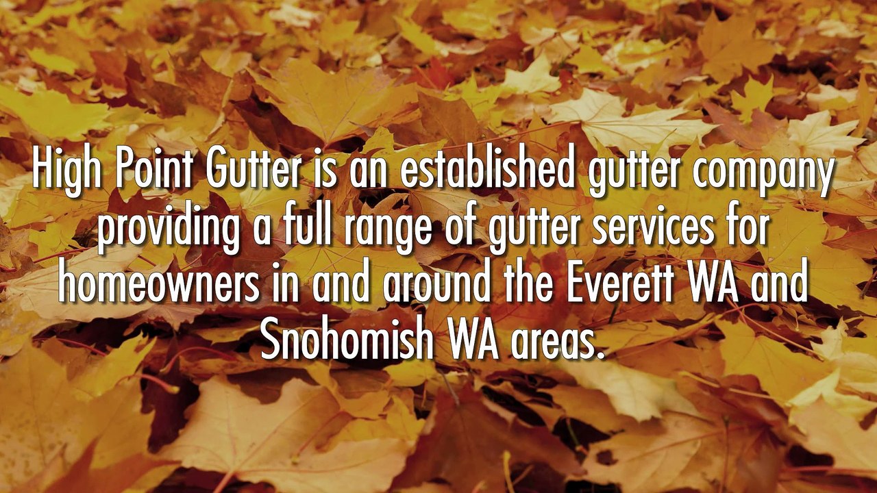 Gutter Company in Everett & Snohomish WA