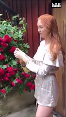 Elle ne boira plus jamais de champagne de sa vie... FAIL