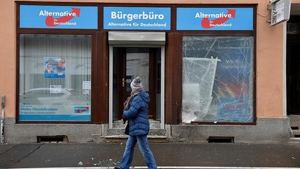 Tres detenidos tras el ataque contra una sede de la ultraderechista AfD