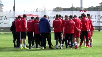 Spor Demir Grup Sivasspor Kamptaki İlk Çalışmasını Yaptı