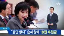 손혜원 “신재민 강단 없다”…일부 누리꾼 ‘18원 후원금’