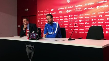 Sevilla-Atlético de Madrid: Rueda de Prensa de Pablo Machin