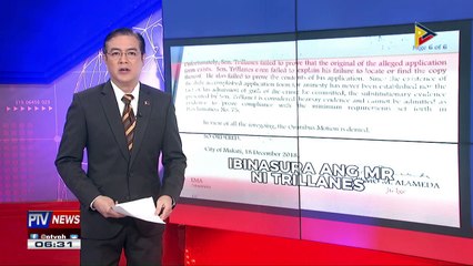 Apela ni Trillanes, ibinasura ng Makati RTC br. 150