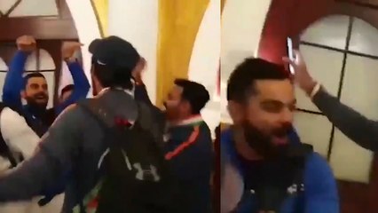 India vs Australia: Watch Virat Kohli’s 'Nagin Dance' as India celebrates win