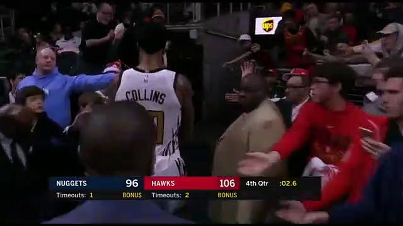 Le basketteur John Collins met une claque à un enfant