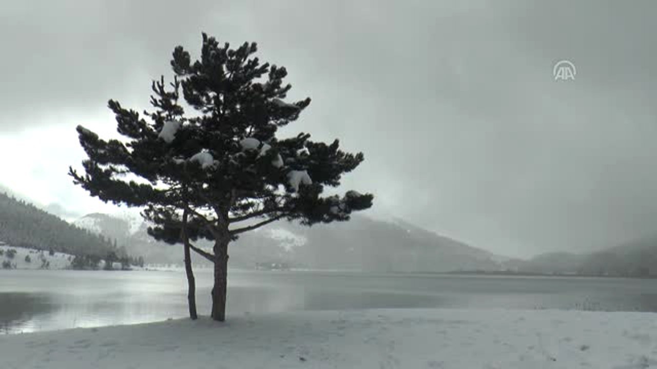 Gölcük ve Abant Beyaz Örtüsüyle Büyülüyor - Bolu
