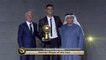 Ronaldo reflects on 'tough', 'unbelievable' year as he wins Best Player award