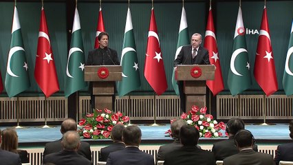 Cumhurbaşkanı Erdoğan, ile Pakistan Başbakanı İmran Han'dan Ortak Açıklama