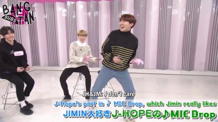 [ENG] 180321 'R no Housoku' ('R's Law') Unreleased Footage from 180305 Broadcast - BTS J-Hope & Jimin