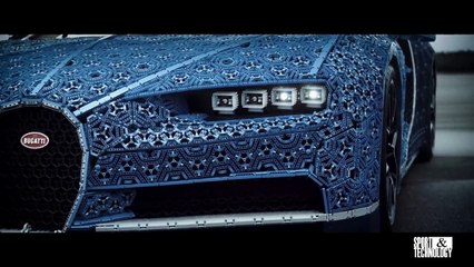 Bugatti Chiron First Ever Life-Size and Drivable LEGO Technic