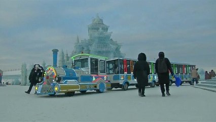 شاهد: مدينة هاربين في الصين تقيم أكبر مهرجان للجليد والثلج في العالم