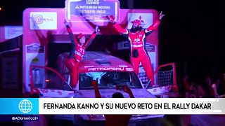 Fernanda Kanno está lista para su segundo Dakar