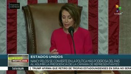 EE.UU.: Nancy Pelosi, nueva presidenta de la Cámara de Representantes