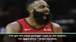 Focus on my greatness, not my fouls - Harden