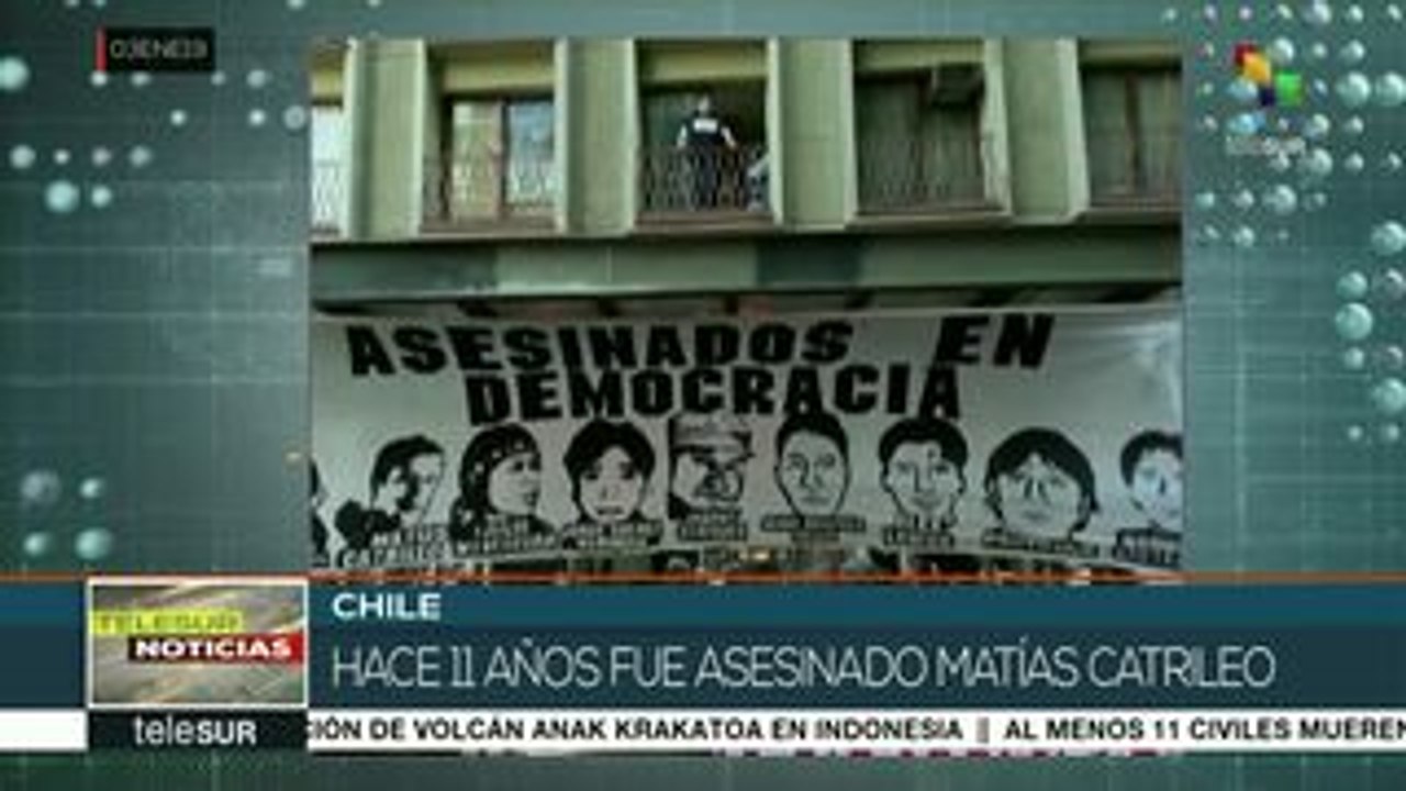 Chile:pueblo mapuche recuerda 11 años del asesinato de Matías Catrileo