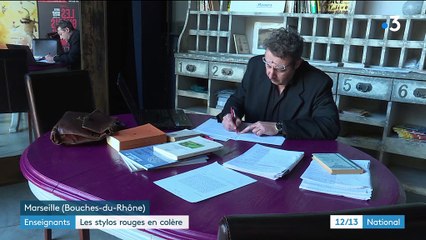 Enseignants : les "stylos rouges" en colère