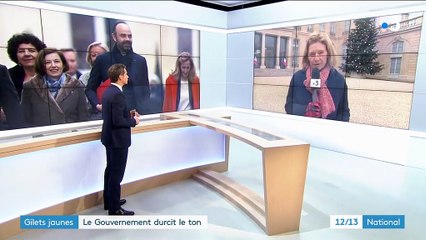 "Gilets jaunes" : le gouvernement durcit le ton