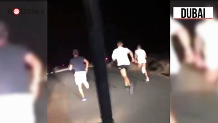 L'allenamento di Cristiano Ronaldo in vacanza: corsa nel deserto di Dubai | Notizie.it