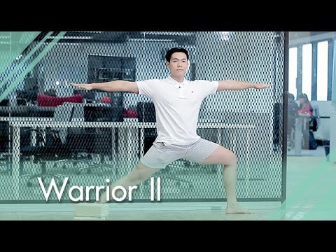 โยคะ ประจำวันกับ ครูเอก โยคะ ท่า Warrior II