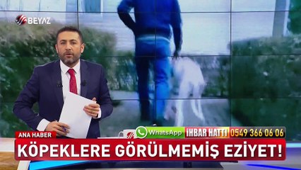 Köpeklere görülmemiş eziyet