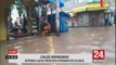 Puno: intensas lluvias provocan inundaciones en calles de Juliaca