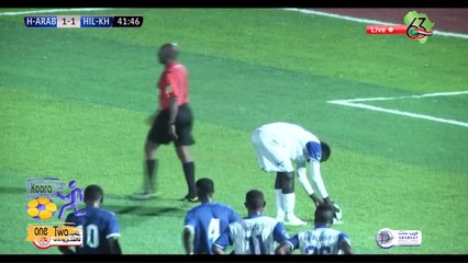 أهداف مباراة الهلال و حى العرب بورتسودان 4-2 الدورى السودانى الممتاز 4-1-2019