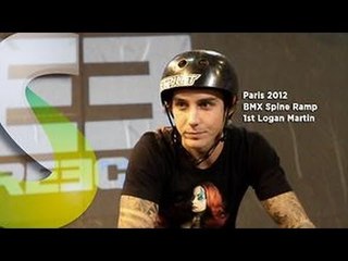 FISE X Paris 2012 BMX Spine Ramp - 1st Martin Logan