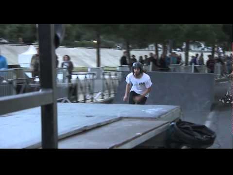FISE 2012 Roller Slopestyle Pro Final-2nd : Lang DAVE