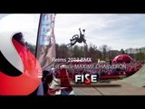 1st Final BMX - Maxime Charveron - SFR FISE Xperience Reims 2013
