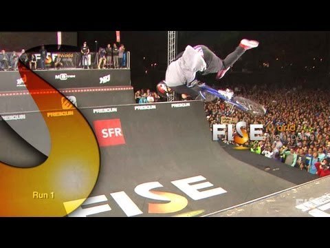Daniel Sandoval - 1st Final BMX Spine - FISE World Montpellier 2013