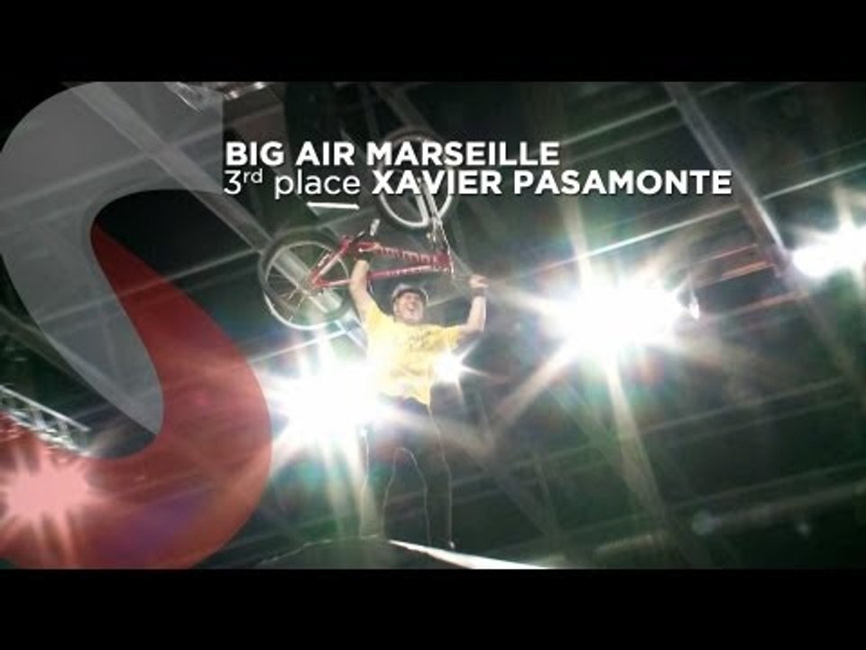 Xavier Pasamonte  - 3rd place - Big Air Marseille 2013