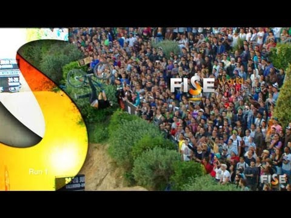 Brett Rheeder - 2nd Final MTB Vallnord Slopestyle - FISE World Montpellier 2013