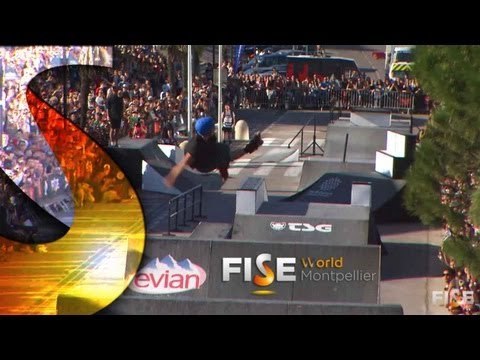 Romain Godenaire - 3rd Final Roller Slopestyle - FISE World Montpellier 2013