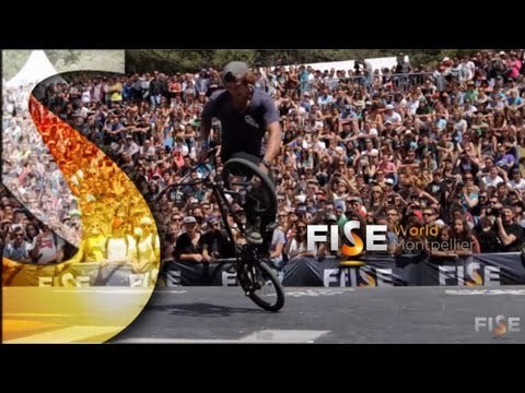 Matthias Dandois - 2nd Final BMX Flat - FISE World Montpellier 2013