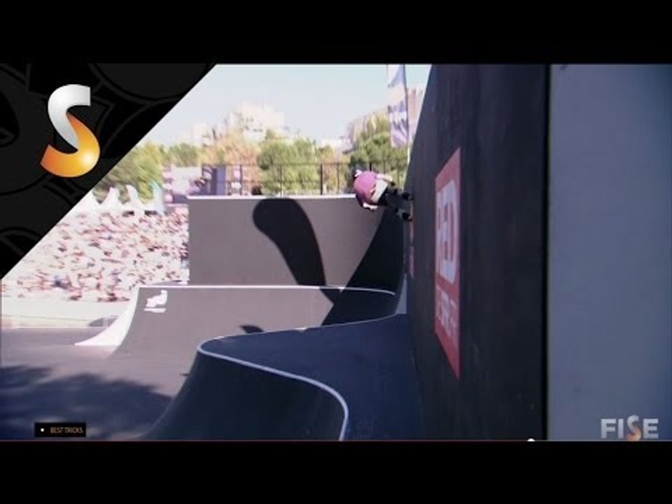 Maxime Genou - 3rd Final Roller Park - FISE World Montpellier 2014