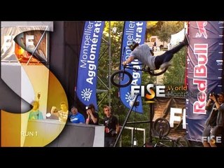 Kevin Peraza - 3rd Final BMX Park - FISE World Montpellier 2013