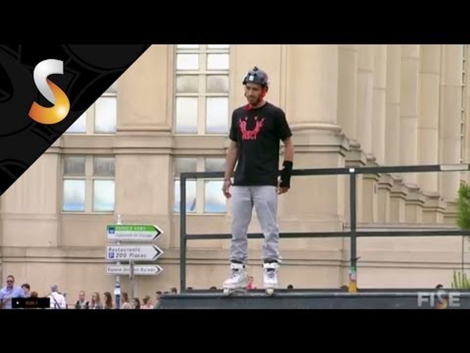 Stephane Alfano - 3rd Final Roller Slopestyle - FISE World Montpellier 2014