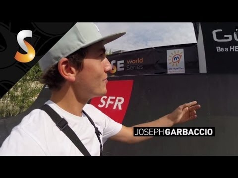 GoPro Course Preview - SKATE Joseph Garbaccio - FISE World Montpellier 2014